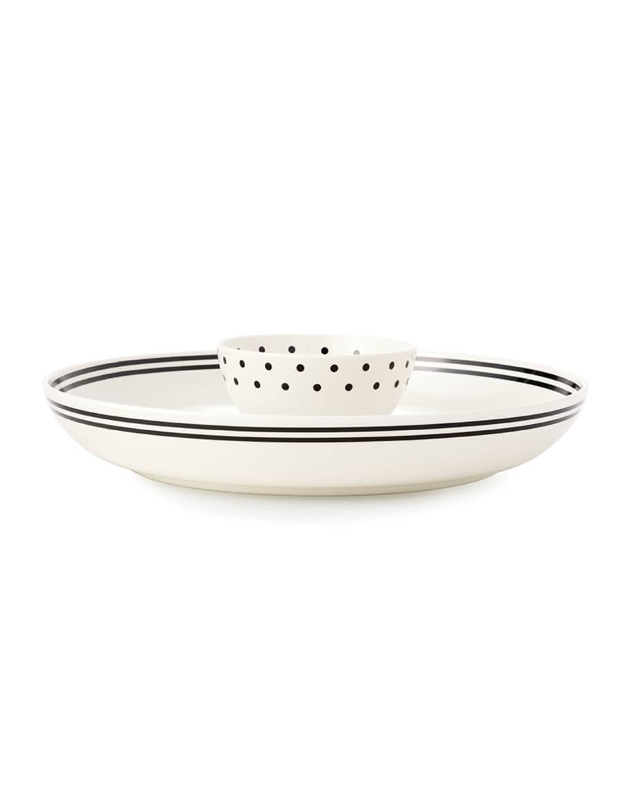 kate spade new york raise a glass melamine chip dip server Horchow