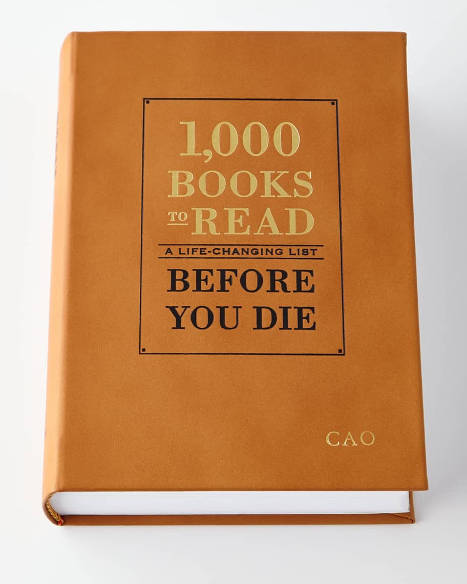 Graphic Image Personalized "1,000 Books to Read Before You Die" Book