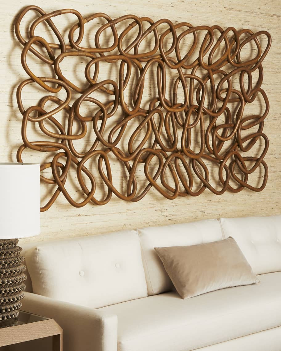 Palecek Palisades Rattan Wall Decor Horchow