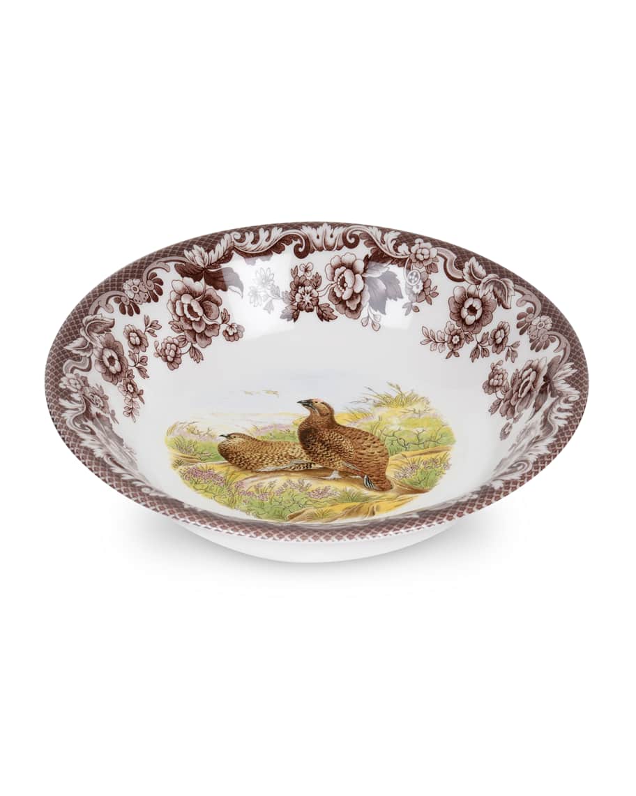 Image 1 of 1: Woodland Red Grouse Ascot Cereal Bowl