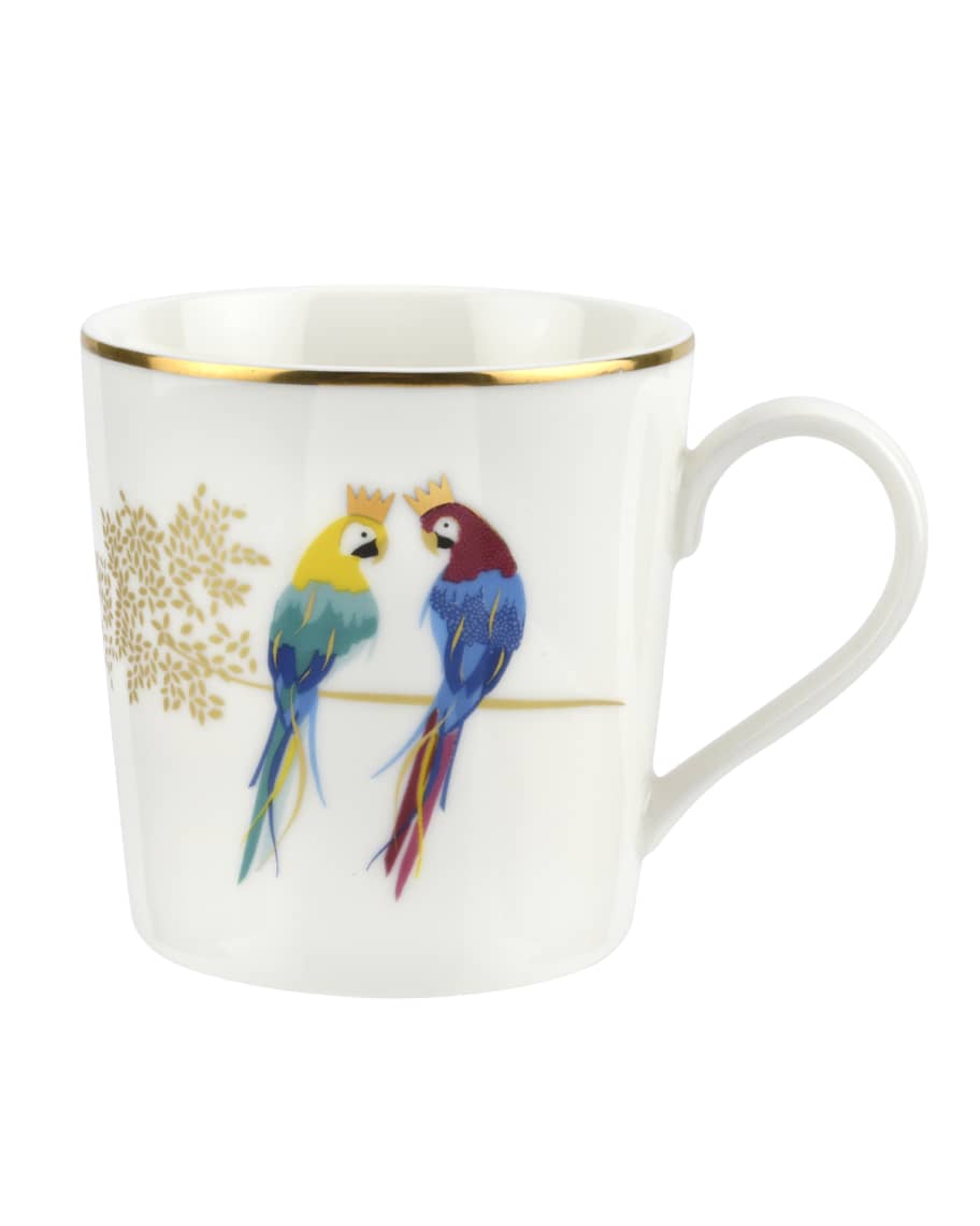 Image 1 of 2: Posing Parrots Mug