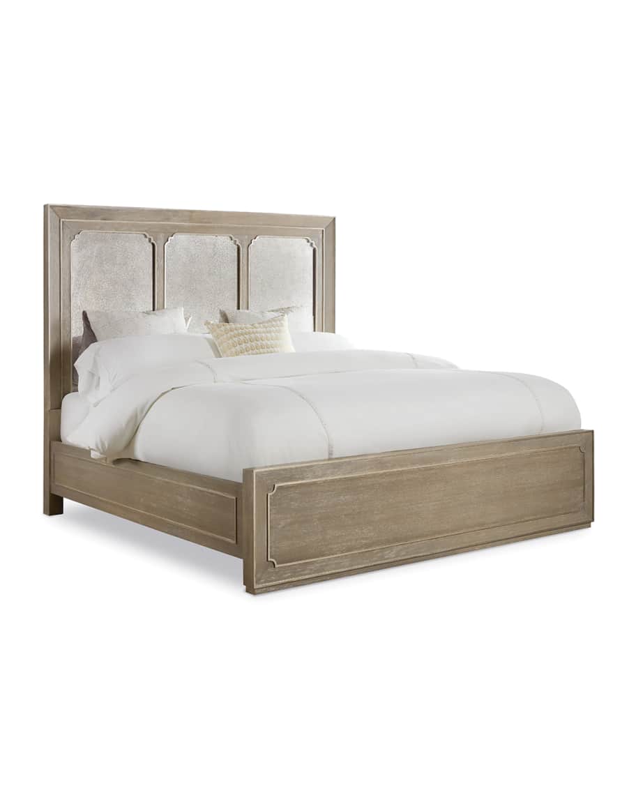 Image 2 of 2: Eleri Modern Queen Panel Bed