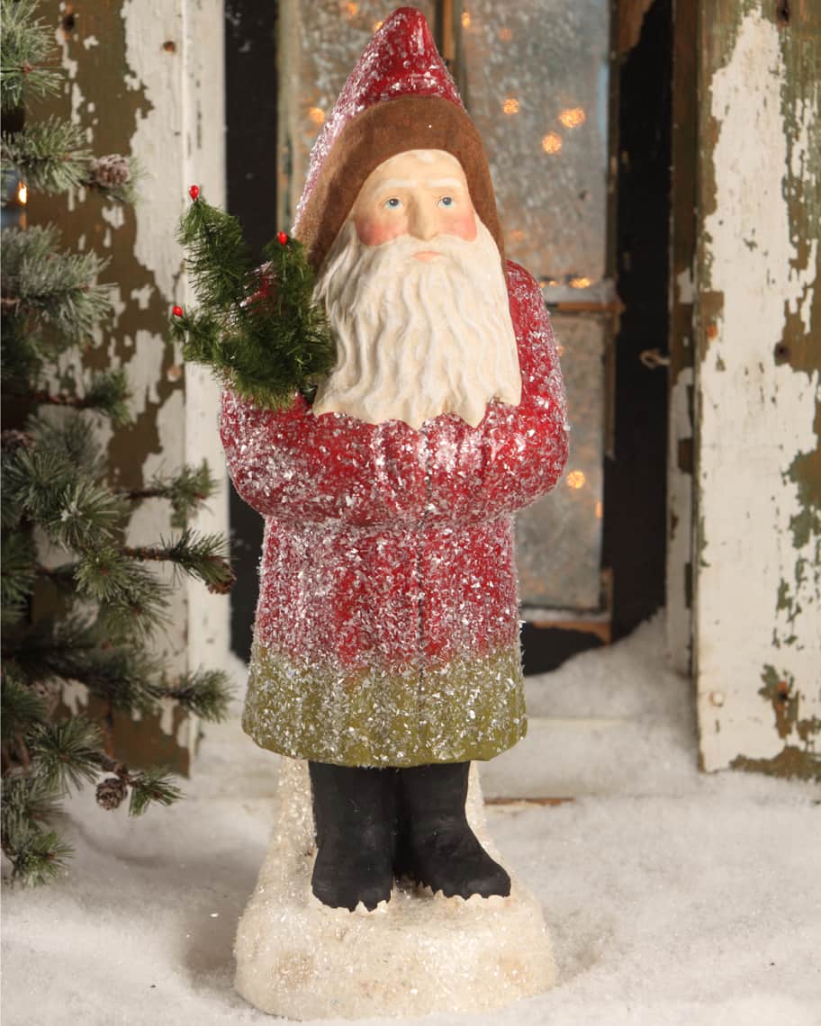 Bethany Lowe Traditional Belsnickel Large Paper Mache Christmas Decor