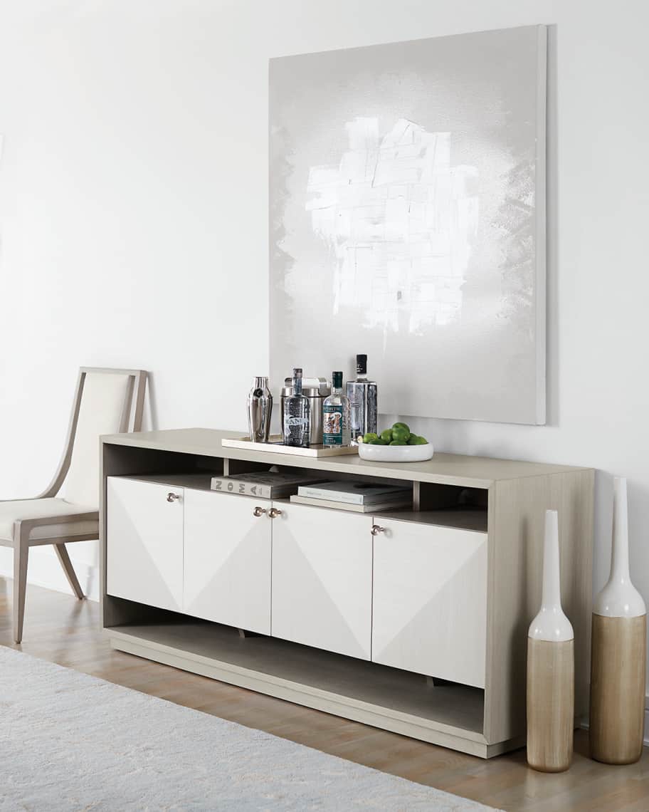Bernhardt Axiom Entertainment Console Cabinet TV Stand | Horchow