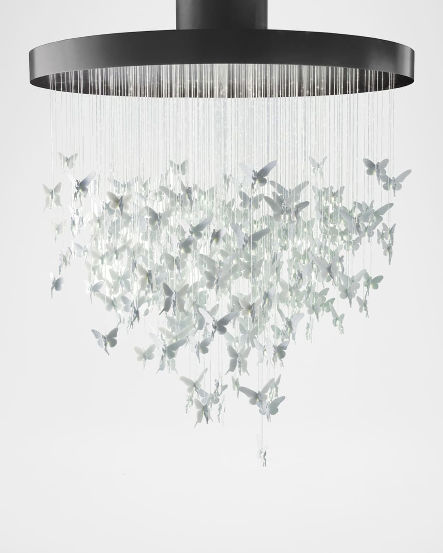 Image 1 of 1: Niagara Chandelier, Silver