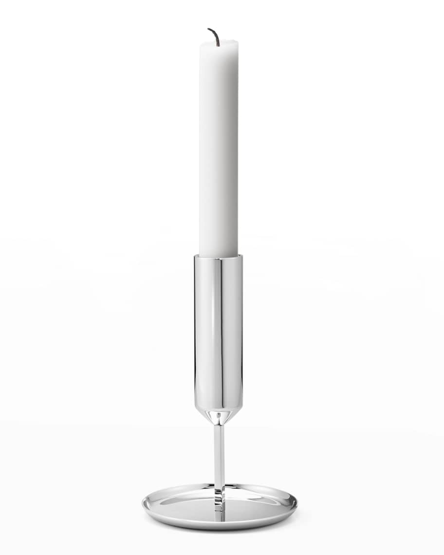Image 1 of 1: Tunes Stainless Steel High Candlestick Holder