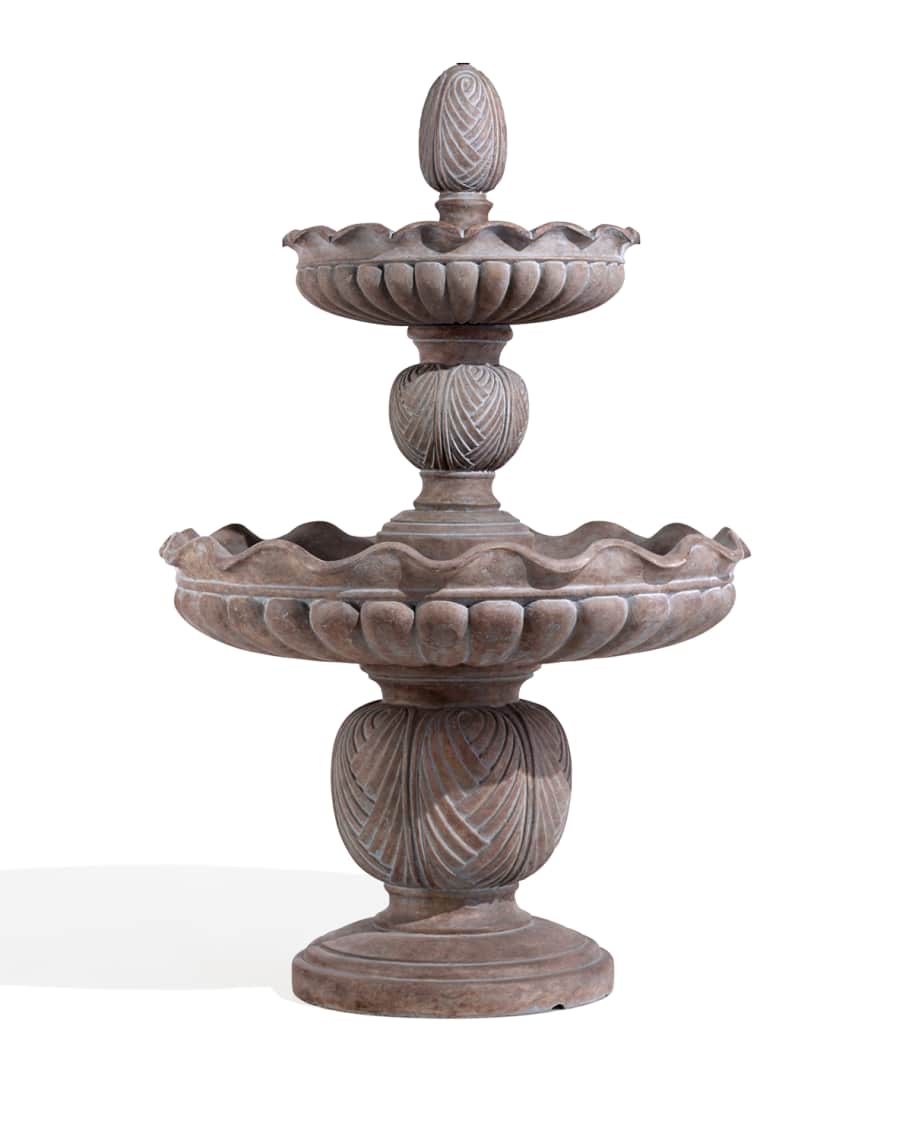 Image 2 of 2: Stonecast 2-Tier Fountain
