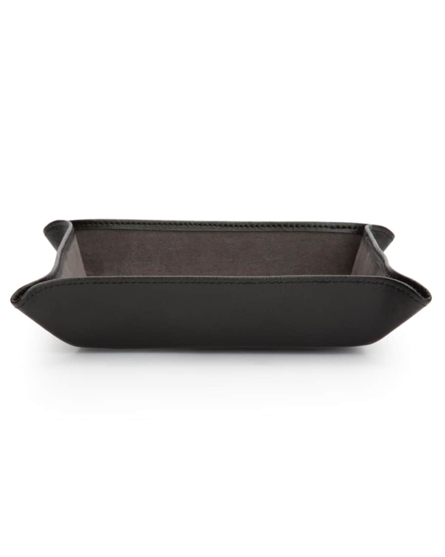 Image 1 of 3: Blake Leather Coin Tray