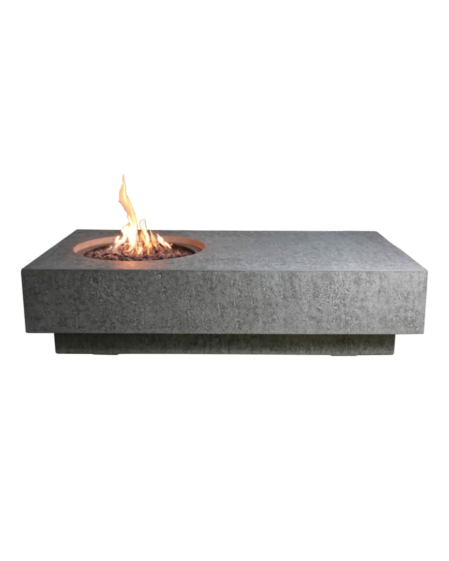 Image 2 of 2: Metropolis Outdoor Fire Table, LP Gas
