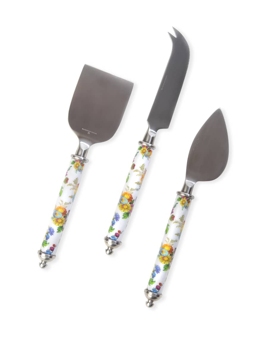 Image 1 of 1: Supper Club Flower Market Cheese Knife Set