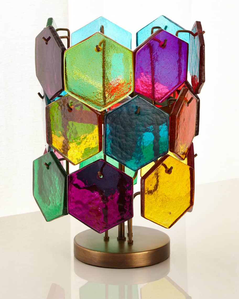 Image 1 of 3: Kaleidoscope Table Lamp
