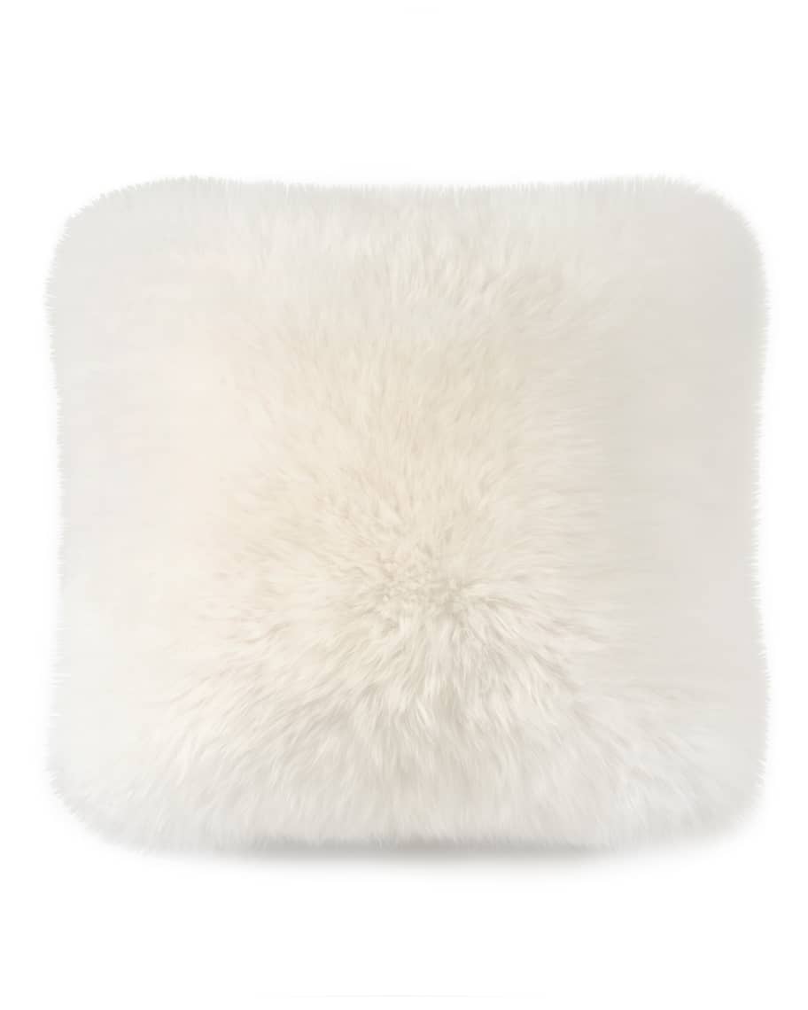 Ugg sheepskin pillow top
