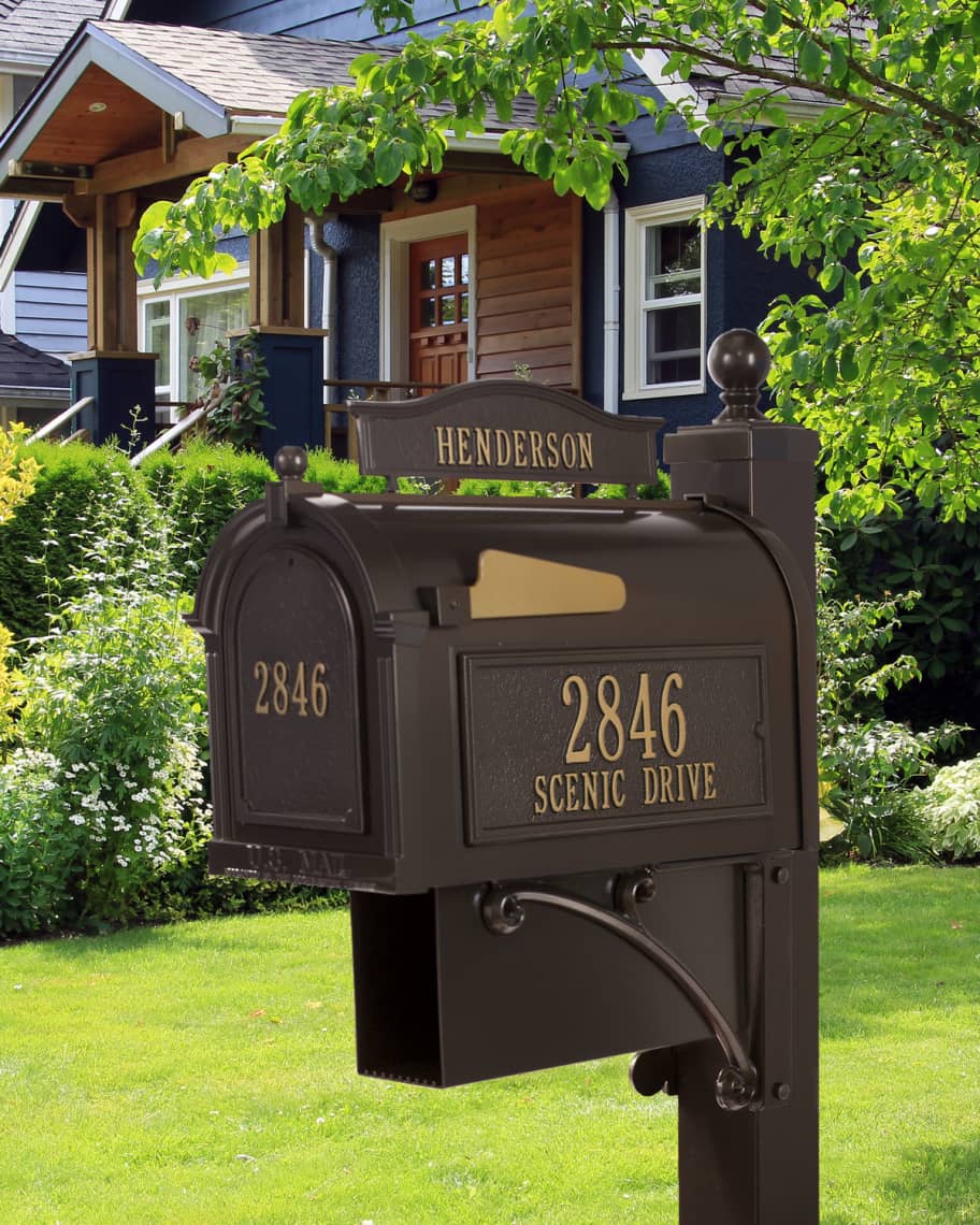 Image 2 of 4: Ultimate Mailbox Package, Bronze