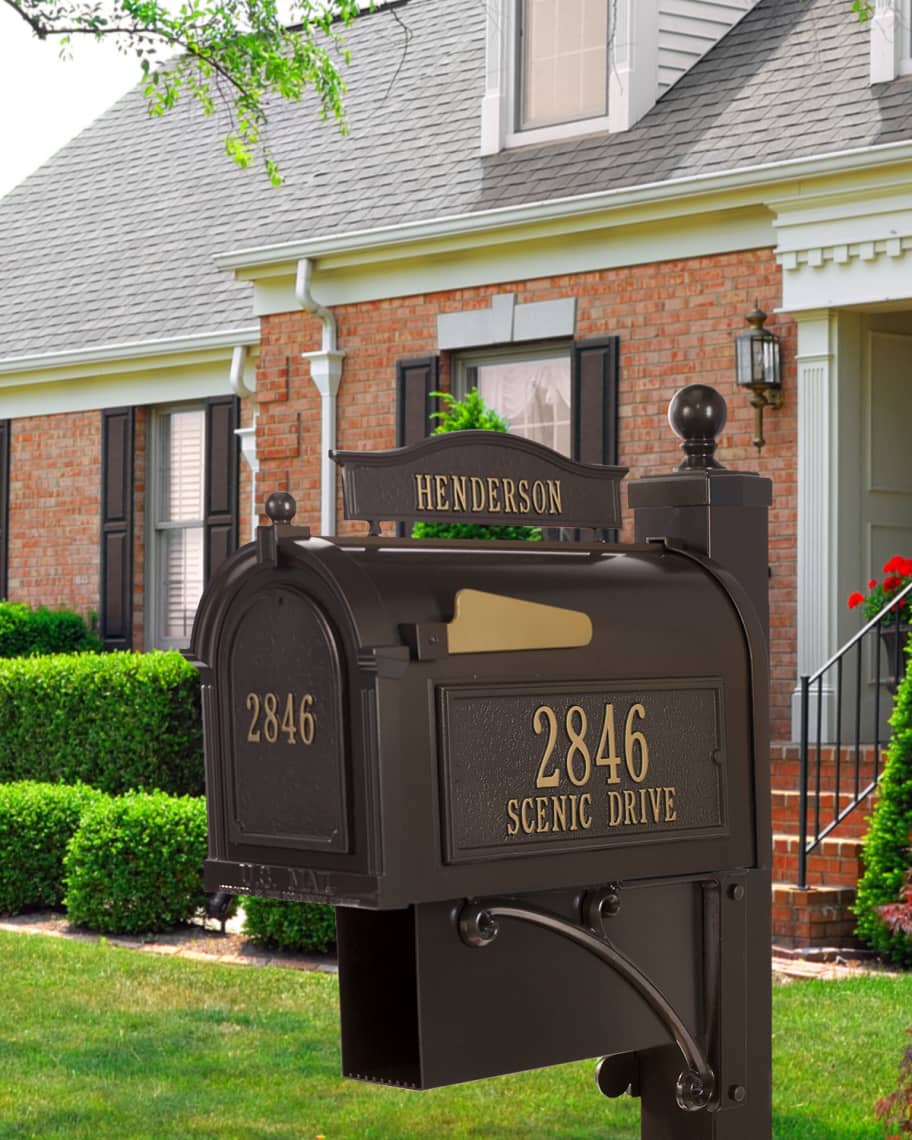 Image 3 of 4: Ultimate Mailbox Package, Bronze