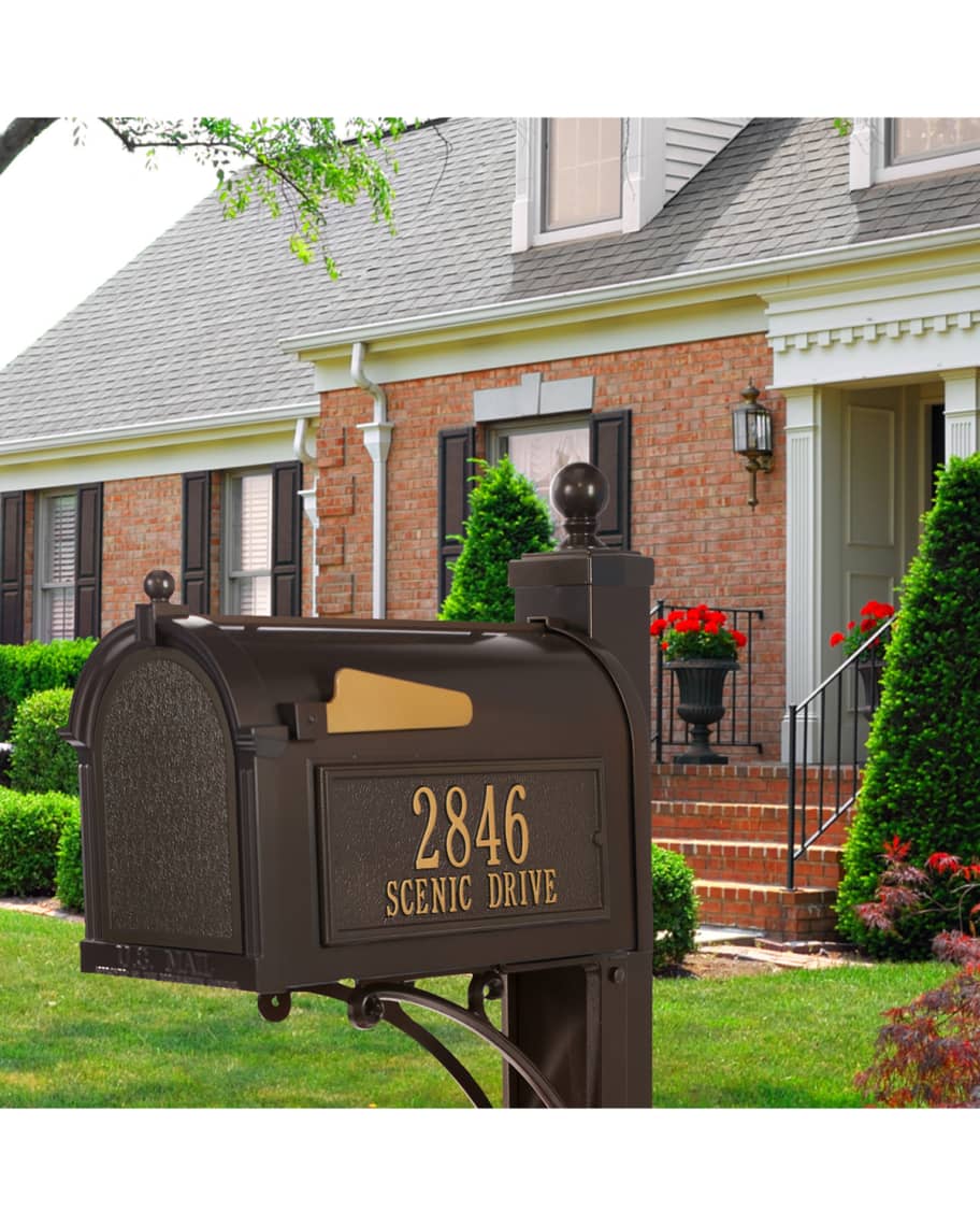 Image 2 of 4: Deluxe Capitol Mailbox Package