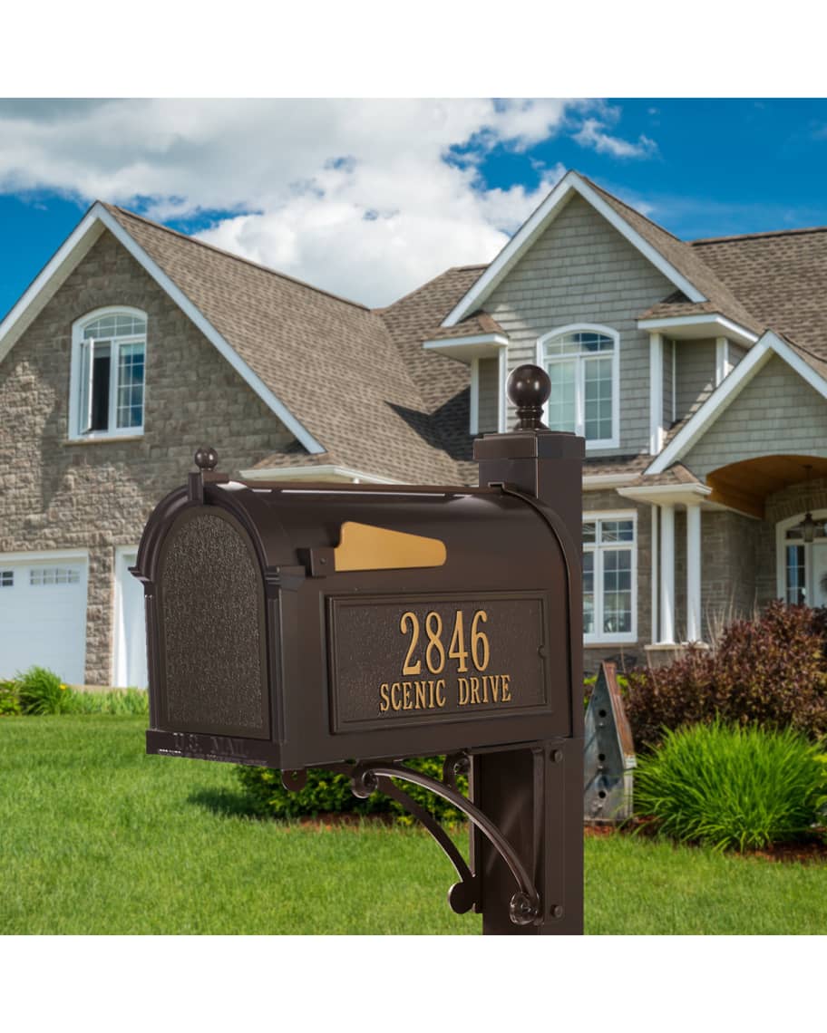 Image 3 of 4: Deluxe Capitol Mailbox Package