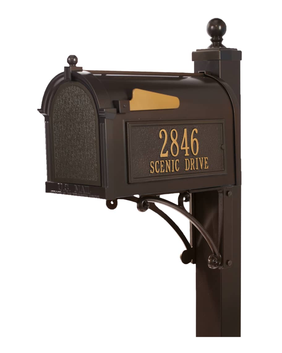 Image 1 of 4: Deluxe Capitol Mailbox Package