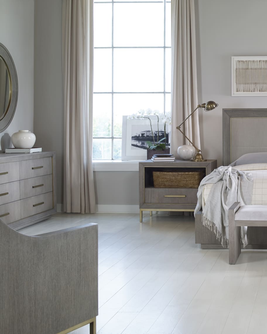 Kendall 6 drawer double outlet dresser