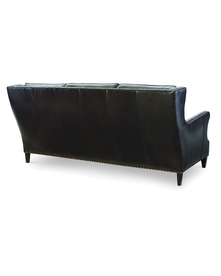 Image 2 of 2: Avery Leather Sofa, 85"