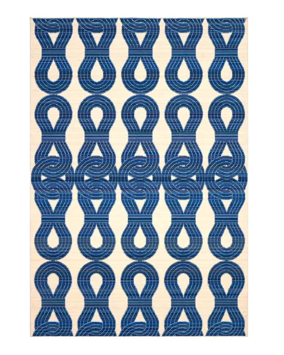 Image 1 of 2: Marina Loom Woven Rug, 8' x 10'