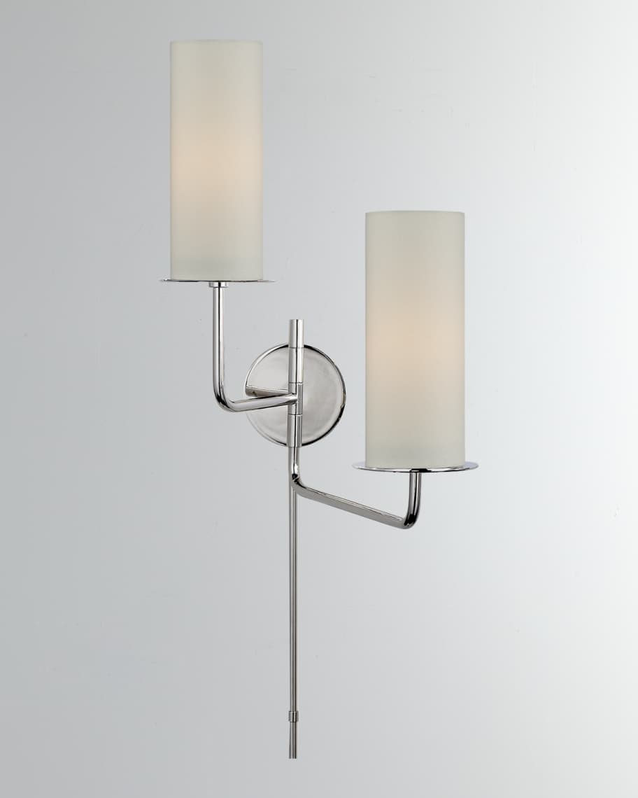 Image 1 of 1: Larabee Double Swing Arm Sconce