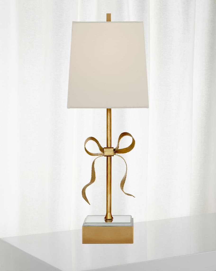 Gold bow lamp shop