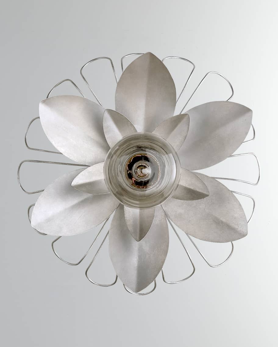 Image 1 of 1: Keaton Mixed Floral Sconce
