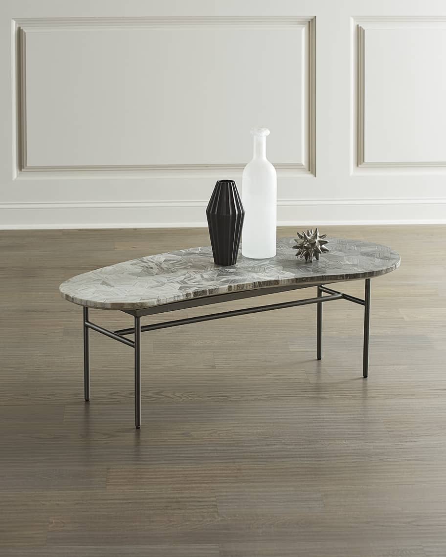 Four Hands Cameron Marble Top Coffee Table