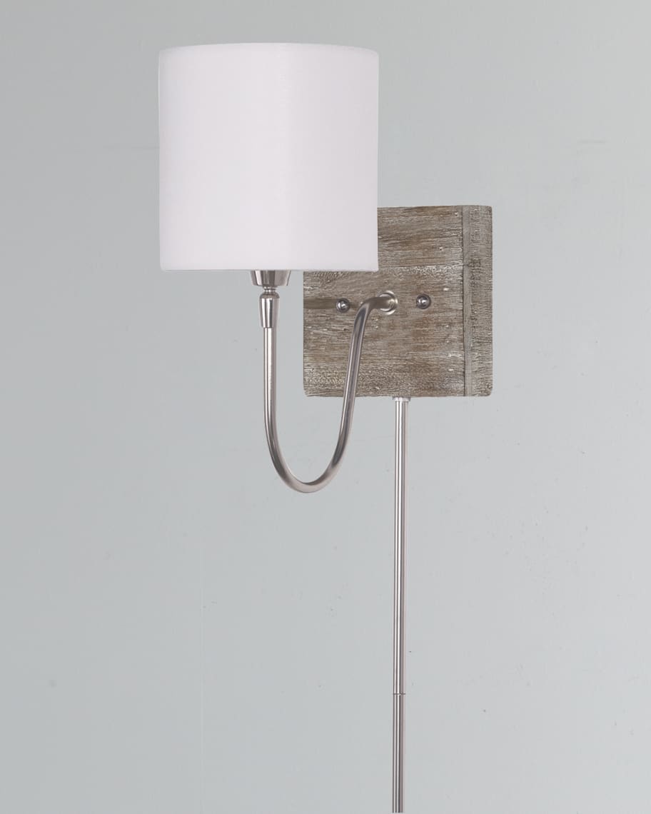 Image 1 of 1: Bent Arm Pinup Sconce