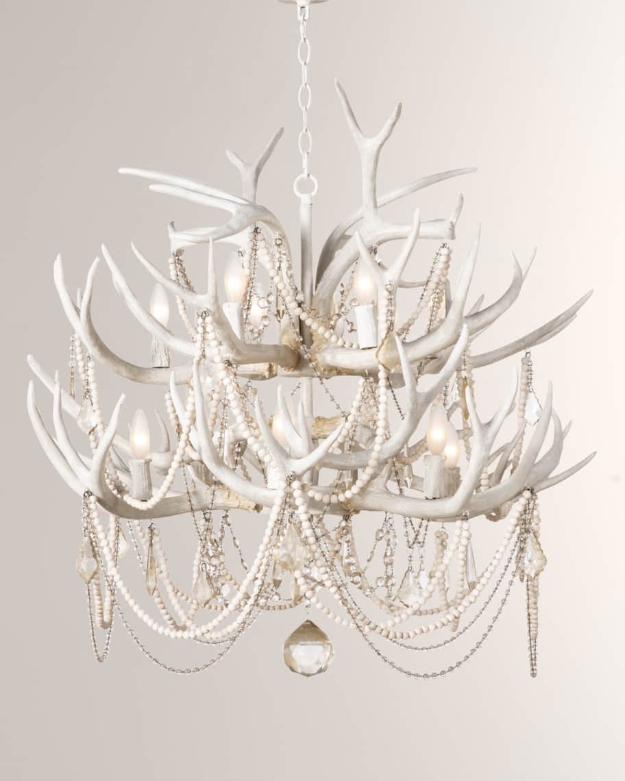 Image 2 of 2: Cheyanne Antler Chandelier