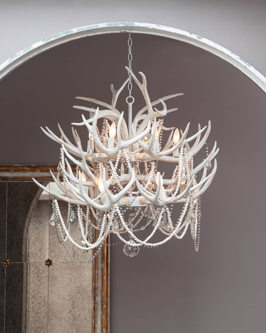 White antler light sale