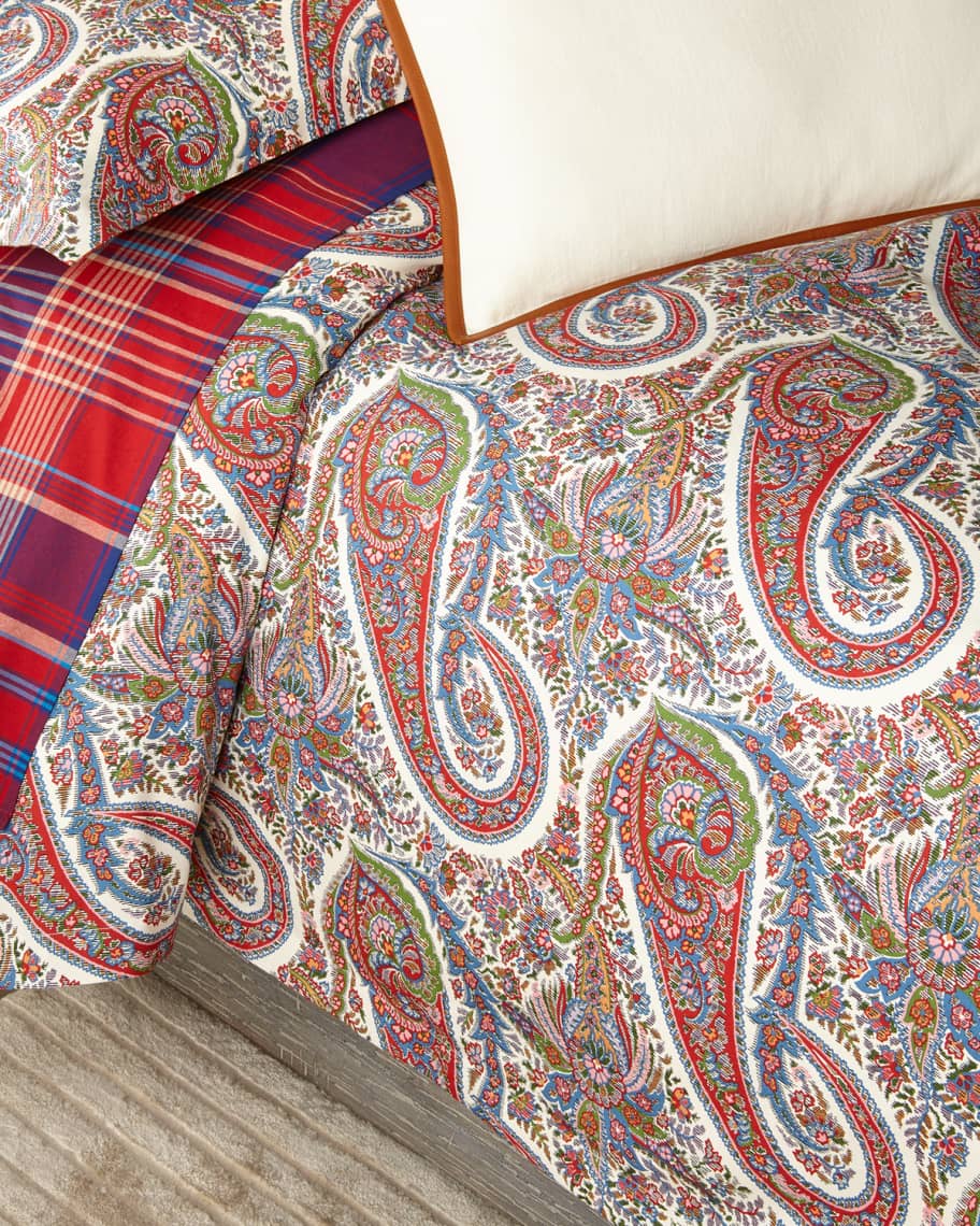 Image 1 of 1: Pyne Paisley Full/Queen Comforter