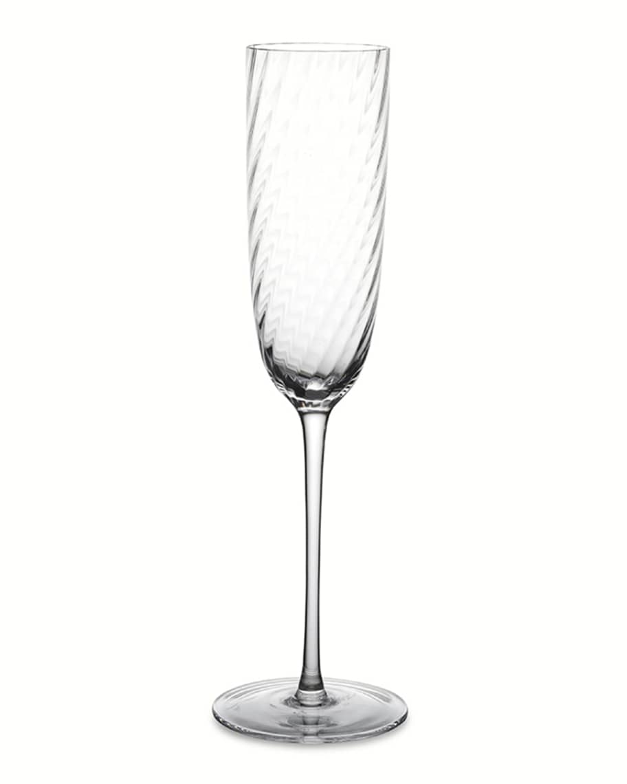 Image 1 of 1: Twist Diamond Champagne Flute
