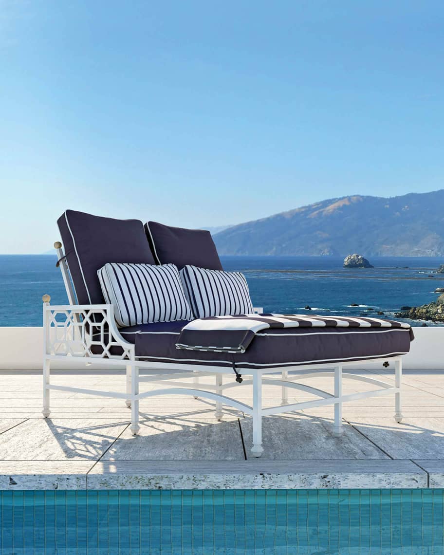Image 1 of 1: Barclay Butera Double Chaise