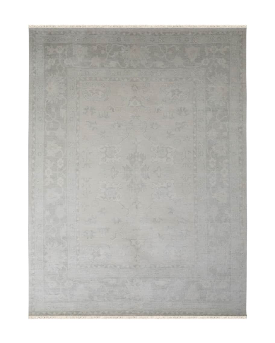 Image 2 of 2: Hallewell Hand-Knotted Rug, 6' x 9'