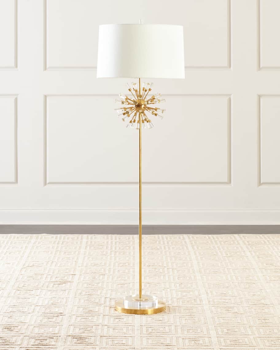 Gold sputnik floor lamp outlet