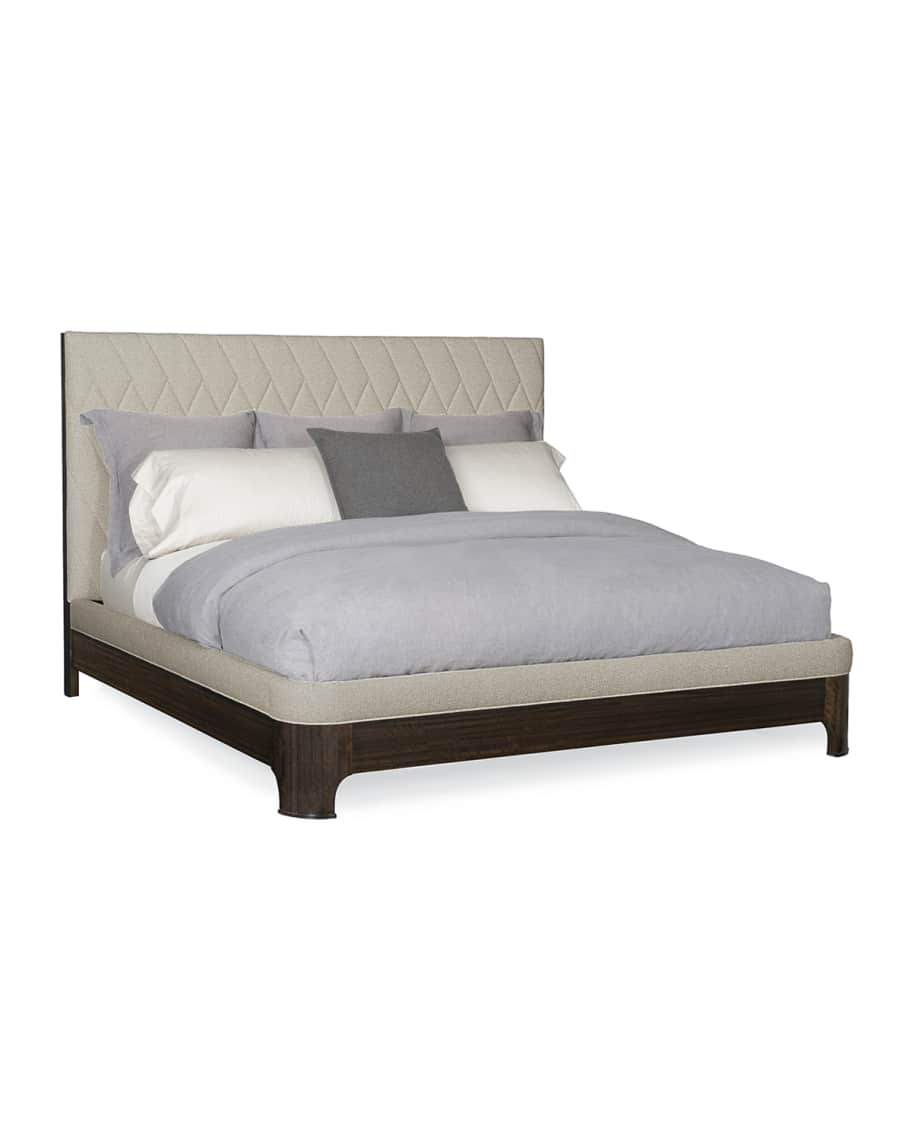 Image 3 of 4: Moderne California King Bed