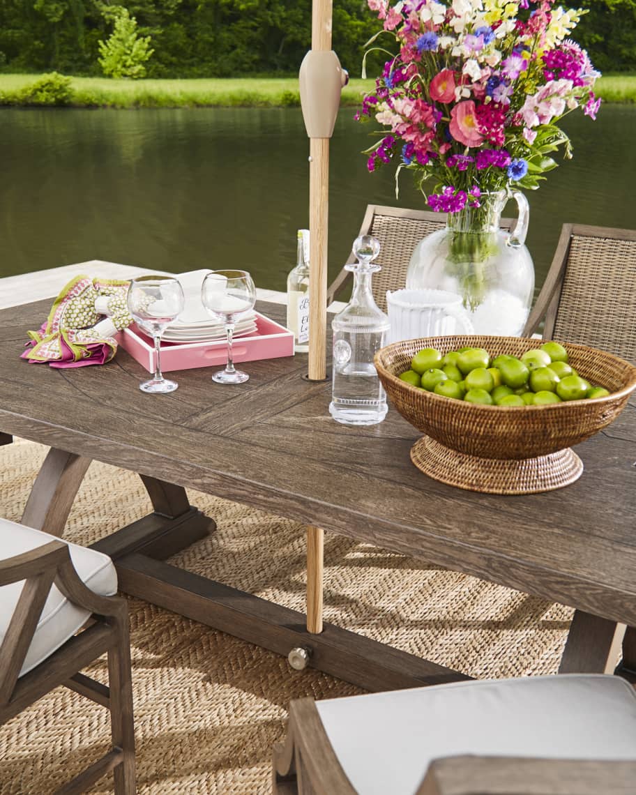Image 2 of 3: Summer Creek Outdoor Rectangle Dining Table