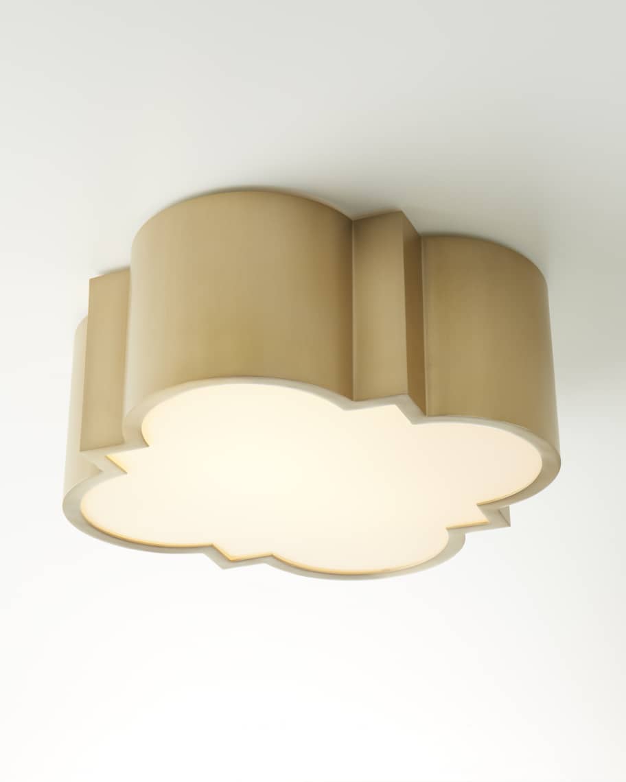 Image 2 of 3: Wyatt 2-Light Ceiling Mount