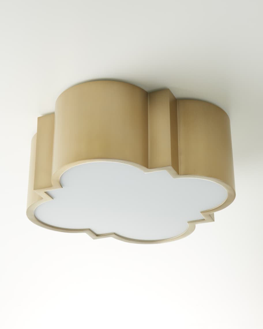 Image 1 of 3: Wyatt 2-Light Ceiling Mount