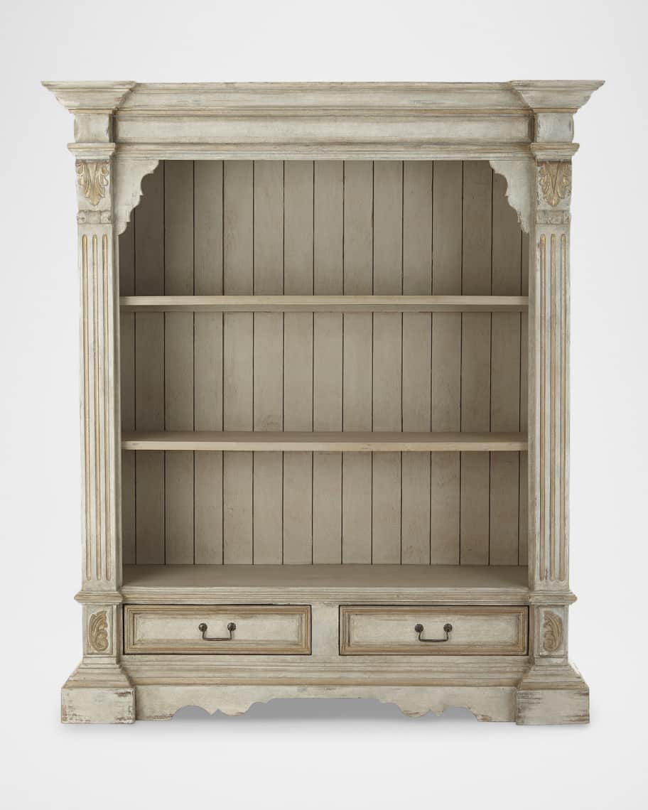 Peninsula Home Collection Vincente Carved Bookcase | Horchow