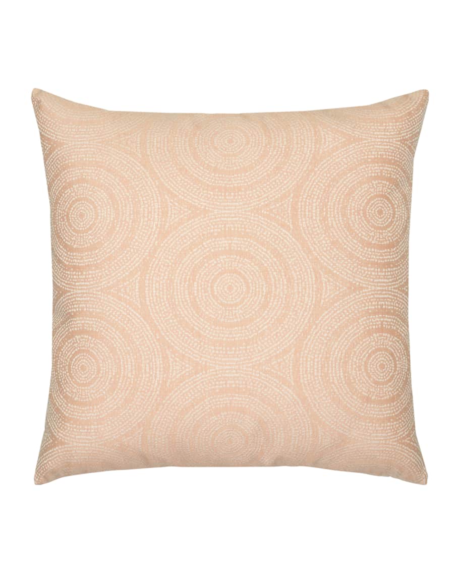 Image 1 of 1: Cosmos Whisper Sunbrella Pillow, Pink