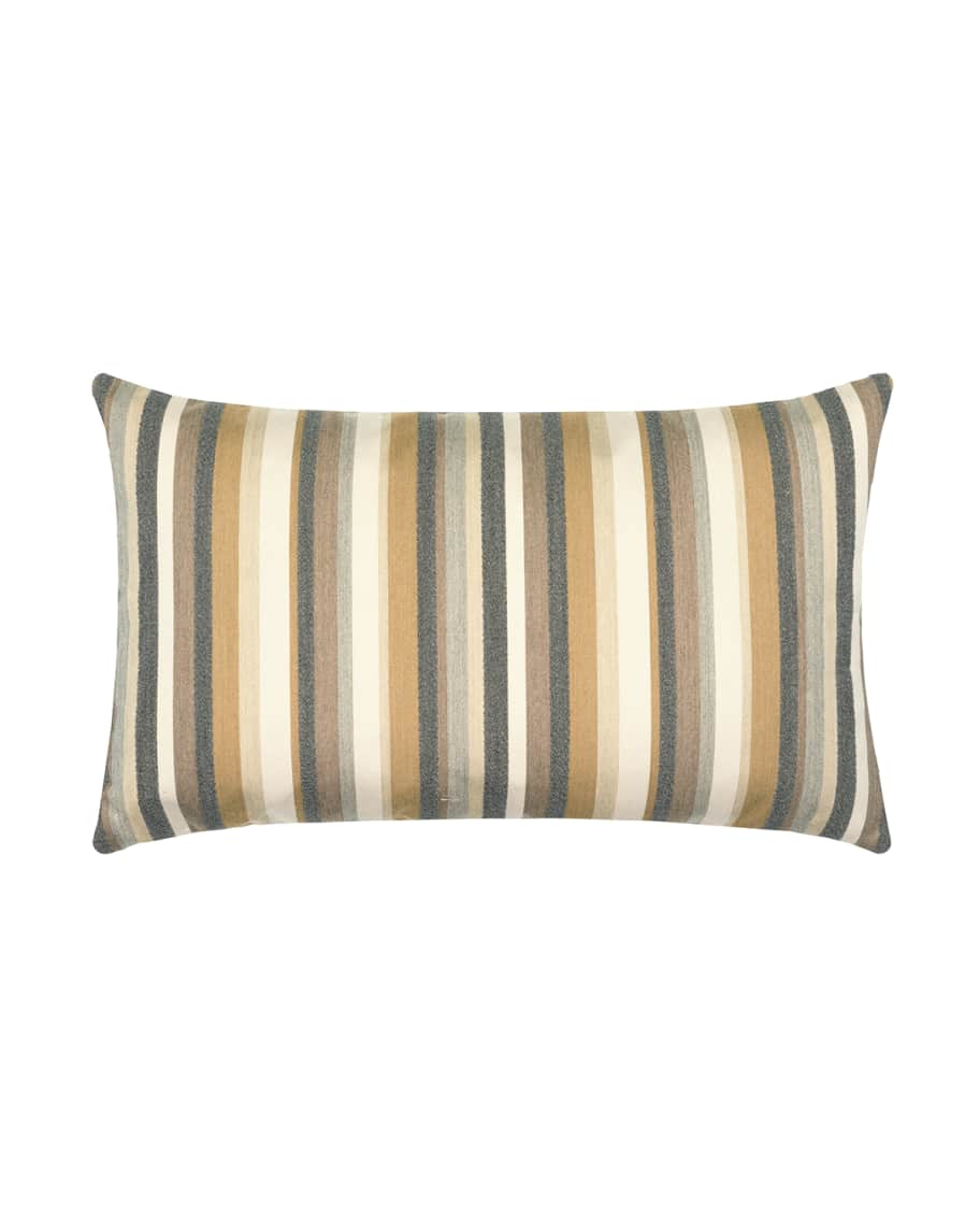 Image 1 of 1: Moda Stripe Lumbar Indoor/Outdoor Pillow