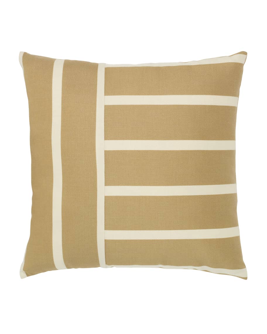 Image 1 of 1: Shine Stripe Sunbrella Pillow