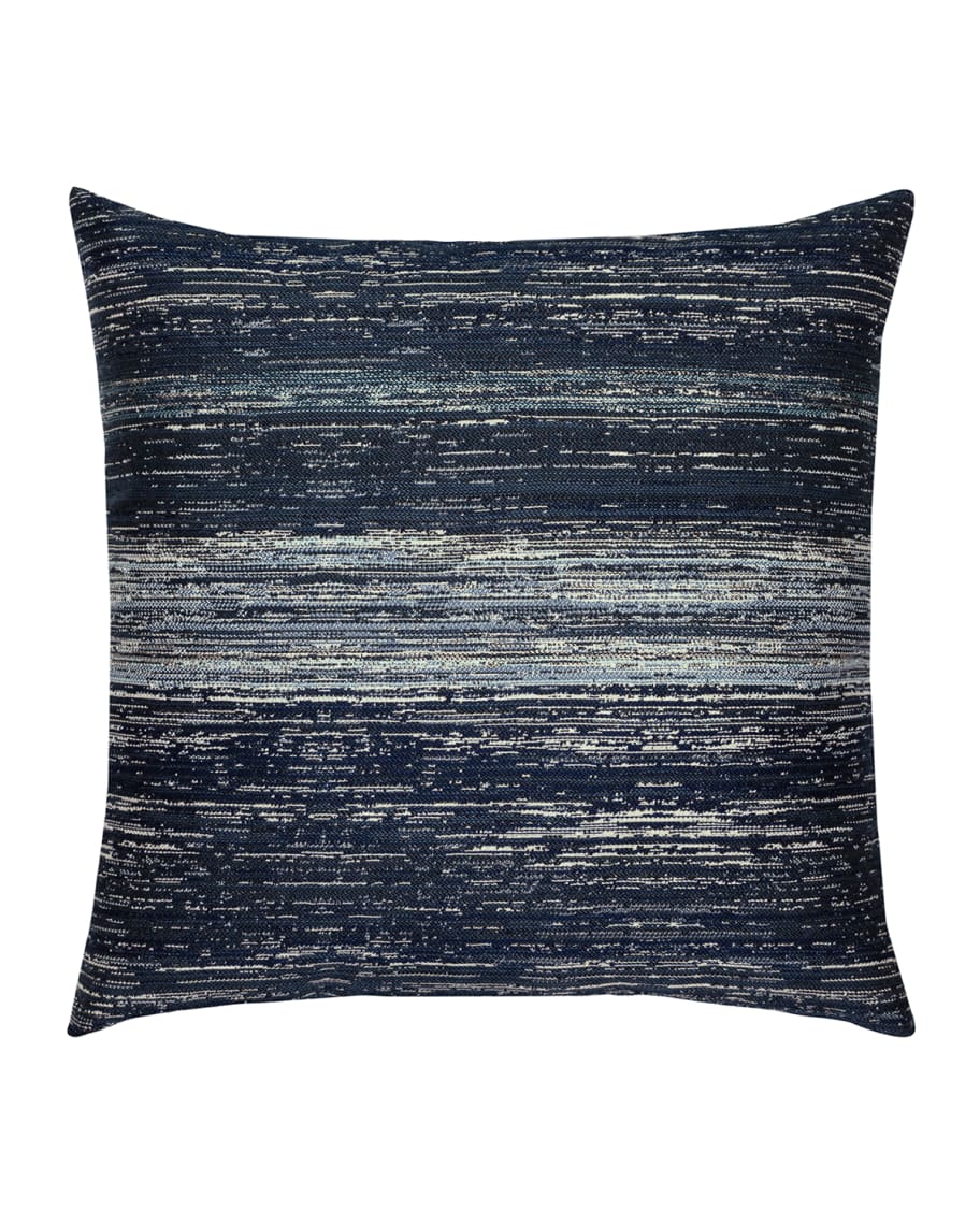 Image 1 of 1: Textured Sunbrella Pillow, Indigo