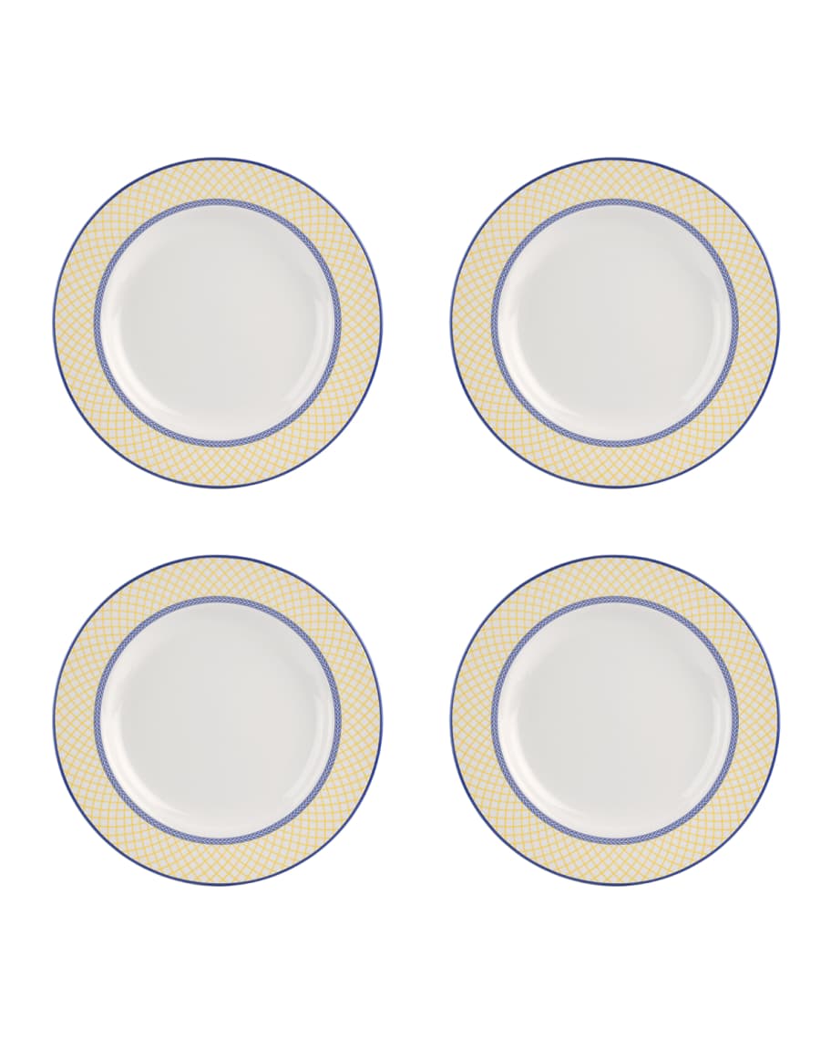 Image 1 of 1: Giallo Dinner Plates, Set of 4