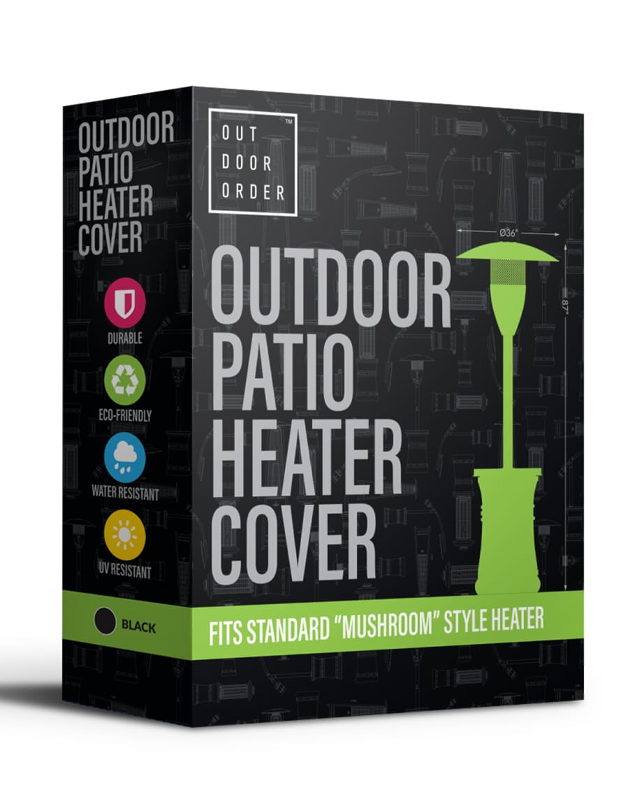 Image 1 of 1: Halo Patio Heater Cover, Black