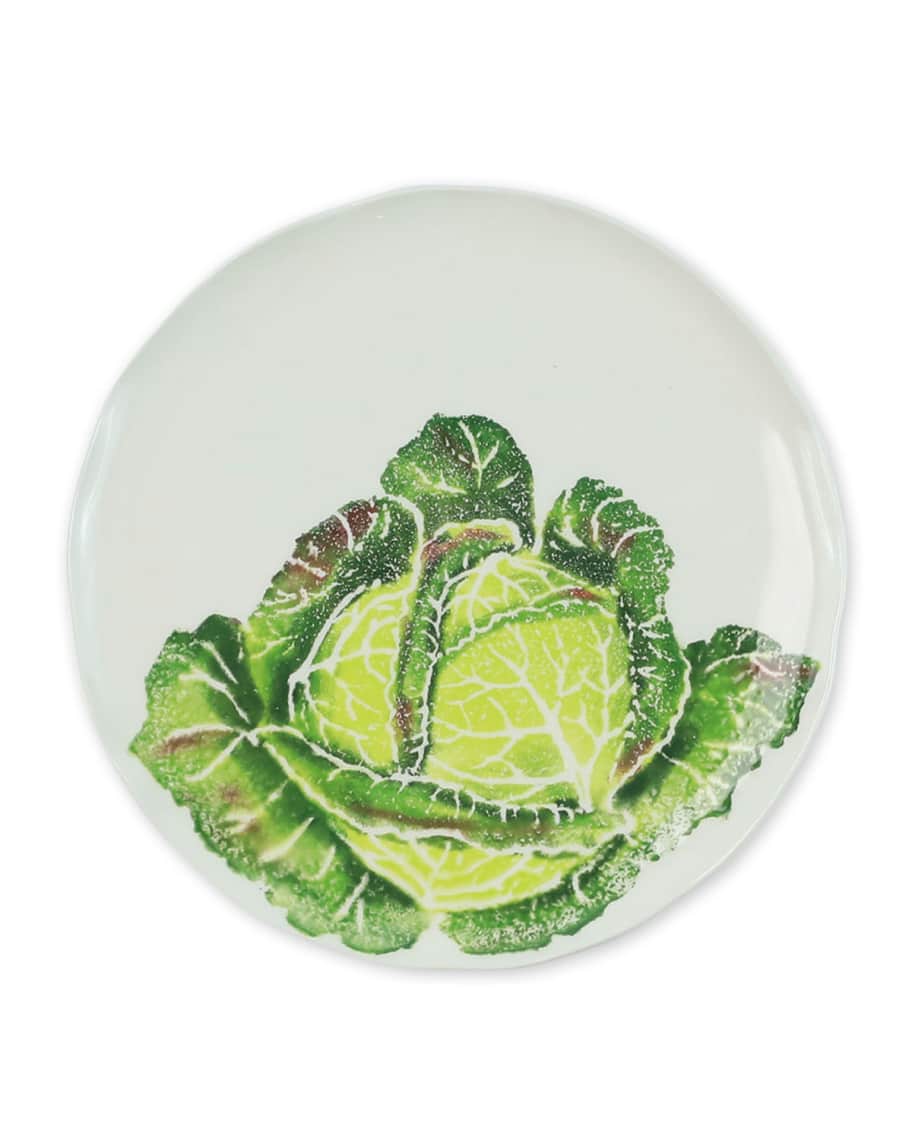 Vietri Spring Vegetables Cabbage Salad Plate Horchow