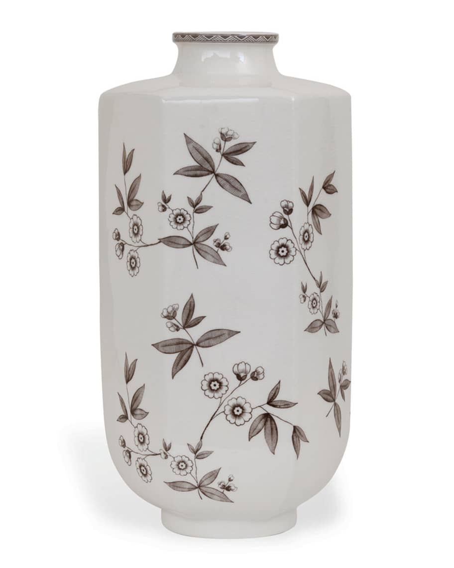 Image 2 of 2: Temba Large Vase, Brown
