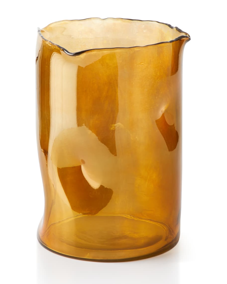 Image 1 of 1: Artisanal Vase, Amber